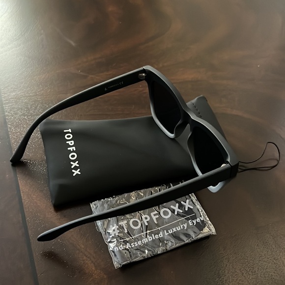 TOPFOXX COSMO BLACK & GREY GLASSES. - Picture 9 of 11